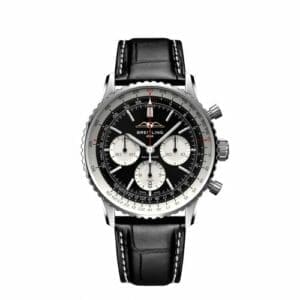 Breitling Navitimer B01 Chronograph 43 Stainless Steel / Black / Alligator - Folding AB0138211B1P1