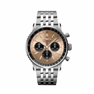 Breitling Navitimer B01 Chronograph 43 Stainless Steel / Copper / Bracelet AB0138241K1A1