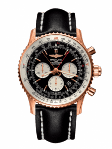 Breitling Navitimer Rattrapante Red Gold / Black / Calf / Pin RB031121/BG11/441X/R20BA.1