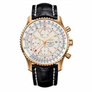 Breitling Navitimer World Red Gold / Silver / Croco / Pin H2432212/G664/760P/R20BA.1