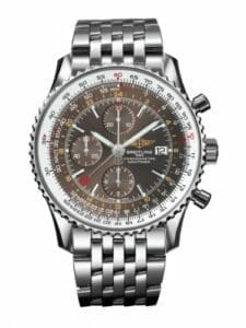 Breitling Navitimer World Stainless Steel / Panamerican Bronze / Bracelet A24322C8.Q604.443A