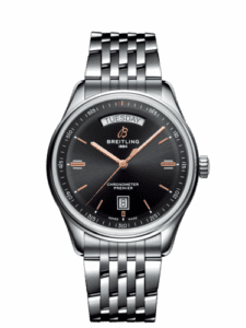 Breitling Premier Automatic Day & Date 40 Stainless Steel / Black / Bracelet A45340241B1A1