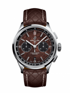 Breitling Premier B01 Chronograph 42 Bentley Centenary Stainless Steel / Wood / Calf / Pin AB01181A1Q1X2