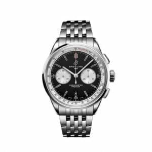 Breitling Premier B01 Chronograph 42 Stainless Steel / Black / Bracelet AB0118371B1A1