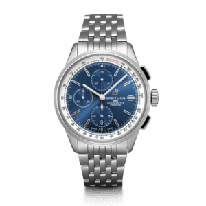 Breitling Premier Chronograph 42 Stainless Steel / Black / Croco Black / Tang A13315351C1A1