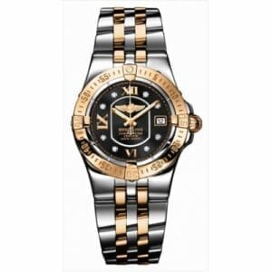 Breitling Starliner 2008 Two Tone Rose / Black C7134012B926