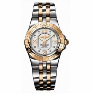 Breitling Starliner 2008 Two Tone Rose / Silver C7134012.G663