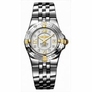 Breitling Starliner 2008 Two Tone / Silver / Diamond B7134012.G662