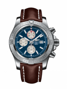 Breitling Super Avenger II Stainless Steel / Mariner Blue / Calf / Folding A1337111/C871/444X/A20D.1