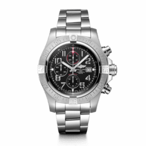 Breitling Super Avenger II Stainless Steel / Volcano Black / Bracelet A13371111B2A1