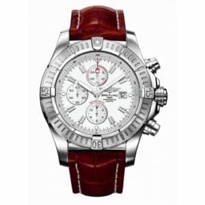 Breitling Super Avenger Silver / Stick A1337011.A660
