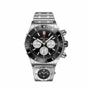 Breitling Super Chronomat B01 44 Stainless Steel / Black / Rouleaux - UTC AB0136251B1A2