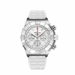 Breitling Super Chronomat B01 44 Stainless Steel / White / Japan AB0136A71A1S1