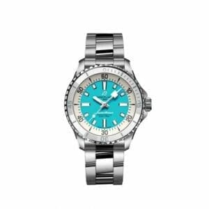Breitling SuperOcean Automatic 36 Stainless Steel / Turquoise / Bracelet A17377211C1A1