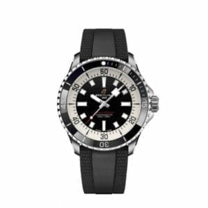 Breitling SuperOcean Automatic 42 Stainless Steel / Black / Rubber A17375211B1S1
