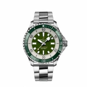 Breitling SuperOcean Automatic 44 Stainless Steel / Green / Bracelet A17376A31L1A1