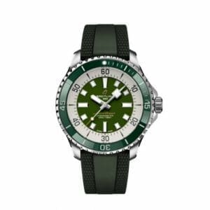 Breitling SuperOcean Automatic 44 Stainless Steel / Green / Rubber A17376A31L1S1