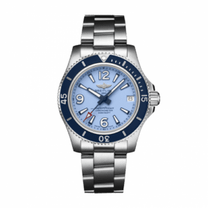 Breitling Superocean 36 Stainless Steel / Blue / Bracelet A17316D81C1A1