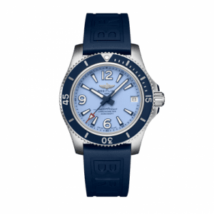 Breitling Superocean 36 Stainless Steel / Blue / Rubber / Pin A17316D81C1S1