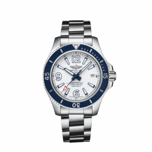 Breitling Superocean 42 Stainless Steel / White / Bracelet A17366D81A1A1