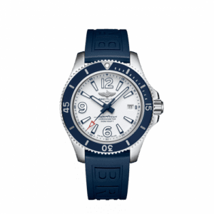 Breitling Superocean 42 Stainless Steel / White / Rubber / Folding A17366D81A1S2