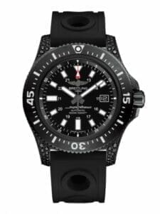 Breitling Superocean 44 Special Blacksteel / Diamondworks / Black / Rubber M17393AN.BE92.227S