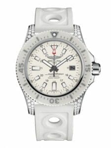 Breitling Superocean 44 Special Stainless Steel / Diamondworks / Hurricane White / Rubber Y1739367.A807.297S