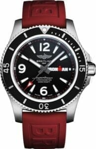 Breitling Superocean 44 Stainless Steel / Black / Rubber / Pin / IRONMAN A17371A11B1S1