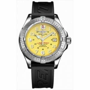 Breitling Superocean Arrow Hand / Yellow / Rubber A1736006.I514