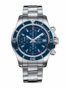 Breitling Superocean Chronograph 42 Stainless Steel / Blue / Bracelet A13311D11C1A1