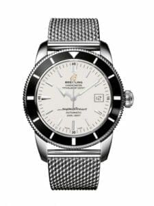 Breitling Superocean Heritage 42 Stainless Steel / Black / Stratus Silver / Milanese A1732124.G717.154A