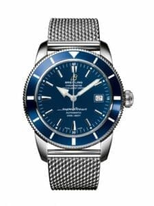 Breitling Superocean Heritage 42 Stainless Steel / Blue / Gun Blue / Milanese A1732116.C832.154A