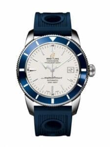 Breitling Superocean Heritage 42 Stainless Steel / Blue / Stratus Silver / Rubber A1732116.G717.211S