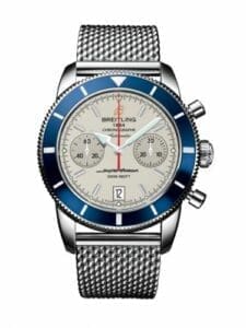 Breitling Superocean Heritage 44 Chronograph Stainless Steel / Blue / Silver / Milanese A2337016.G753.154A