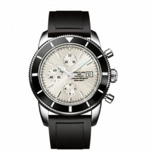 Breitling Superocean Heritage 46 Chronograph Stainless Steel / Black / Stratus Silver / Rubber A1332024.G698.135S