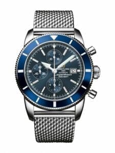 Breitling Superocean Heritage 46 Chronograph Stainless Steel / Blue / Blue / Milanese A1332016.C758.152A
