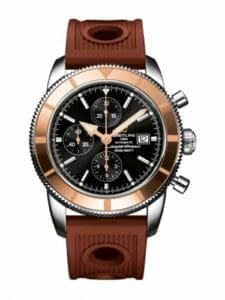 Breitling Superocean Heritage 46 Chronograph Stainless Steel / Red Gold / Black / Rubber U1332012.B908.206S