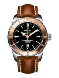 Breitling Superocean Heritage 46 Stainless Steel / Red Gold / Black / Calf U1732012.B868.439X