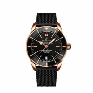 Breitling Superocean Heritage II 42 Red Gold / Black / Black / Rubber RB2010121B1S1