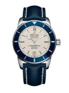 Breitling Superocean Heritage II 42 Stainless Steel / Blue / Silver / Calf / Pin AB201016/G827/105X/A20BA.1