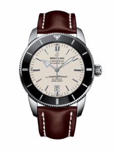 Breitling Superocean Heritage II 46 Stainless Steel / Black / Silver / Calf / Pin AB202012/G828/443X/A20BA.1