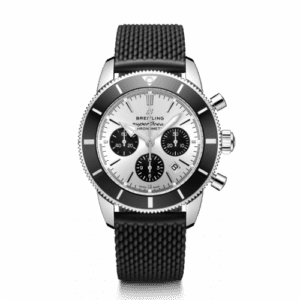 Breitling Superocean Heritage II B01 Chronograph 44 Stainless Steel / Silver / Rubber / Folding AB0162121G1S1