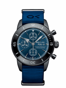 Breitling Superocean Heritage II Chronograph 44 Outerknown Stainless Steel / Blue / Econyl M133132A1C1W1