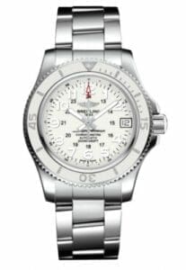 Breitling Superocean II 36 White / Bracelet A17312D21A1A1