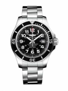 Breitling Superocean II 42 Stainless Steel / Volcano Black / Bracelet A17365C91B1A1