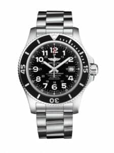 Breitling Superocean II 44 Stainless Steel / Black / Volcano Black / Bracelet A17392D71B1A1