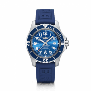Breitling Superocean II 44 Stainless Steel / Blue / Mariner Blue / Rubber / Folding A17392D81C1S2