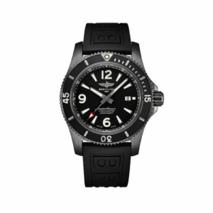 Breitling Superocean II 46 Blacksteel / Black / Rubber / Folding M17368B71B1S2