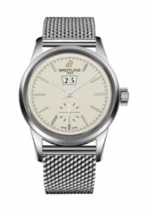 Breitling Transocean 38 Stainless Steel / Silver / Bracelet A1631012/G781/171A