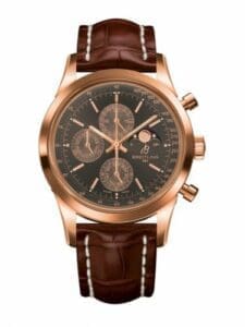 Breitling Transocean Chronograph 1461 Red Gold / Bronze / Croco / Boutique R19310C6.Q601.739P